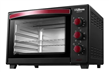 Horno de mesa eléctrico Liliana Chefcook AO946 46L negro/rojo 220V